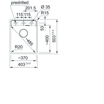 Franke Fragranitbecken MRG 210-37 A Onyx Handbedienung
